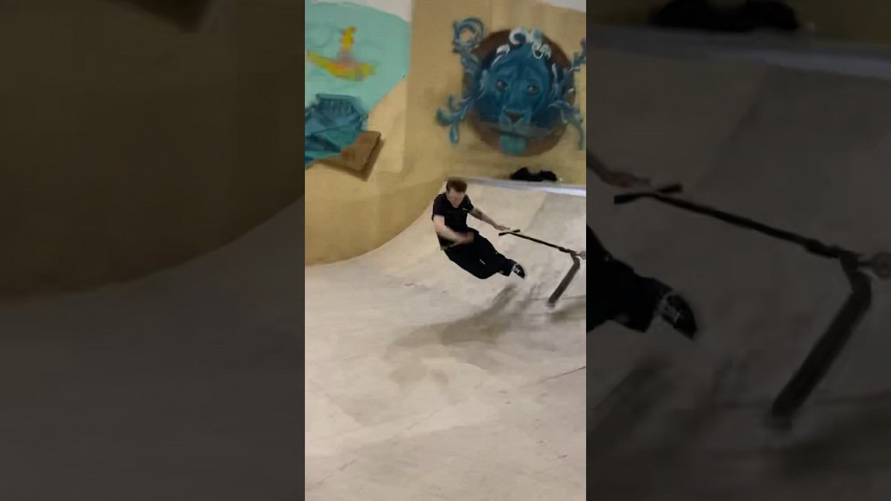 Высота не покорилась Падение на трюковом самокате Максима Левина смотреть онлайн