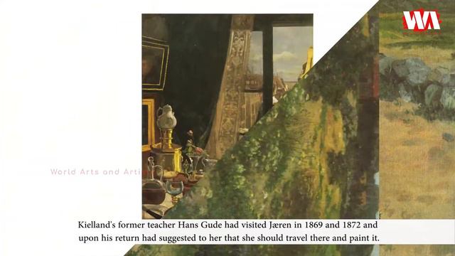 Artist Kitty Lange Kielland (1843 - 1914) | Norwegian Landscape Painter | WAA смотреть онлайн