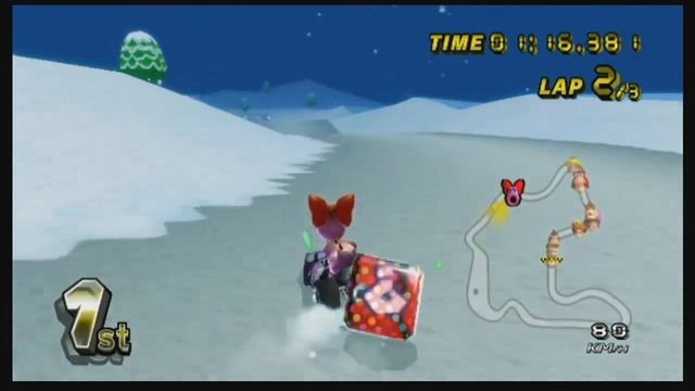 [MKWii] N64 Frappe Snowland (Zilla) [Blast From The Past] смотреть онлайн