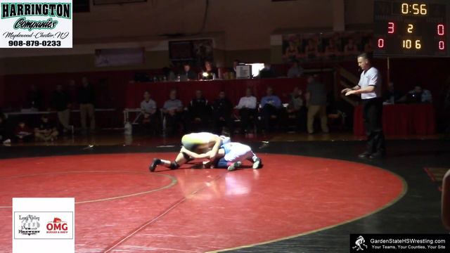 2023 Morris County Wrestling Tournament Final Round - 106 lbs. смотреть онлайн