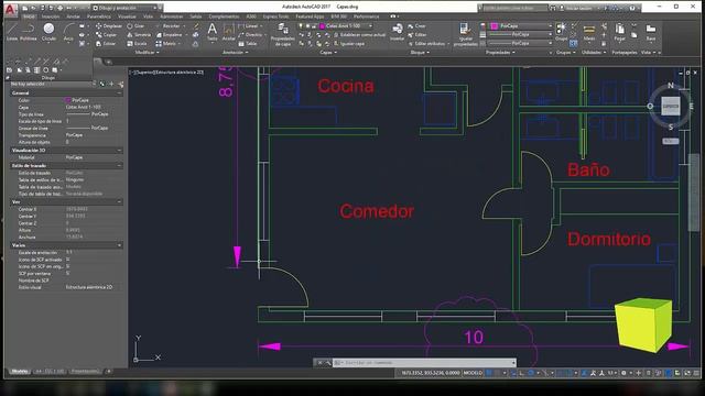 102 - Utilizar las nubes de revision en Autocad 2017 смотреть онлайн
