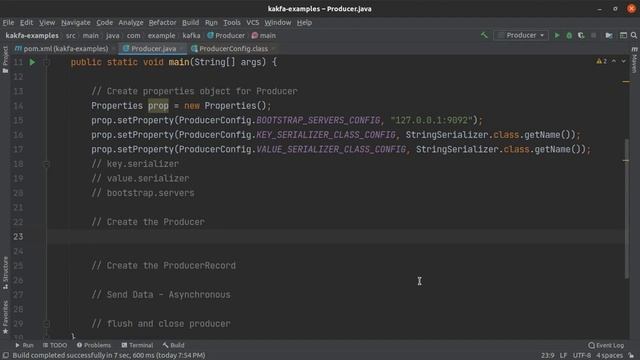 Writing a Kafka Producer in Java [Apache Kafka Tutorial #11] смотреть онлайн