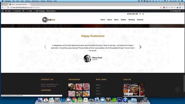 How to make a website for your restaurant with WordPress - Restaurant website using Enfold Theme. смотреть онлайн