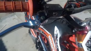 Как заменить ручку тормоза на мотоцикле