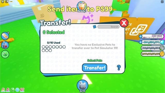 КАК ПЕРЕНЕСТИ ПЕТОВ В PET SIMULATOR 99 | РОБЛОКС ПЕТ СИМУЛЯТОР 99 смотреть онлайн