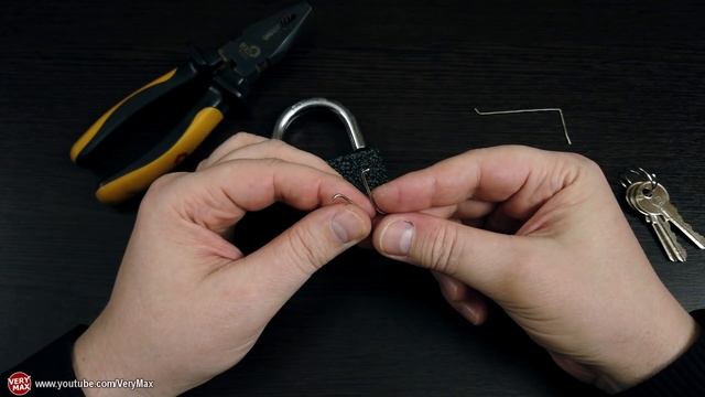 Замок навесной Ермак | Реально ли открыть без ключа ? смотреть онлайн