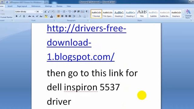 dell inspiron 5537 drivers смотреть онлайн