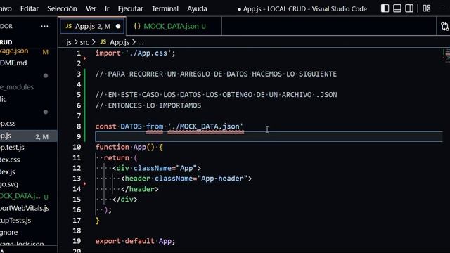 Iterar o recorrer un arreglo de objetos en React js. смотреть онлайн