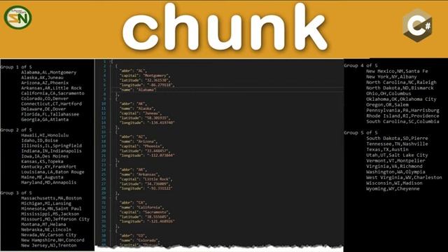 C# LINQ - Chunk Operator for .NET6 смотреть онлайн