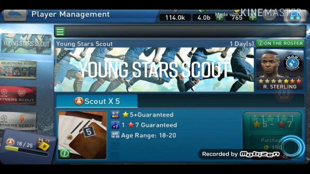 PES CLUB MANAGER 2019 #OPEN YOUNG STARS SCOUT смотреть онлайн