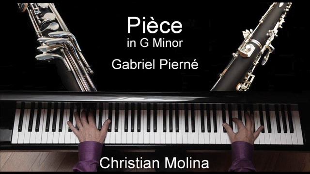 Pièce in G Minor Gabriel Pierné • piano parte 10 смотреть онлайн