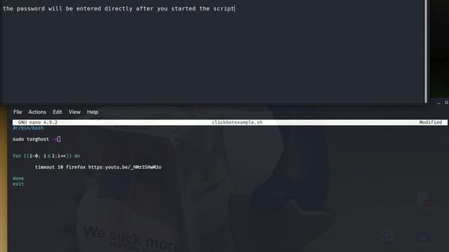 Bash Script Klick bot for Youtube //Video 2 смотреть онлайн