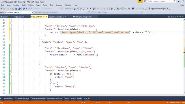 8 - Data Rendering in jQuery DataTables with ASP.Net MVC : Part#2 смотреть онлайн