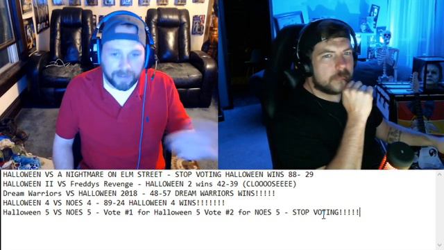 Halloween Vs A Nightmare On Elm Street YOU DECIDE Live! смотреть онлайн