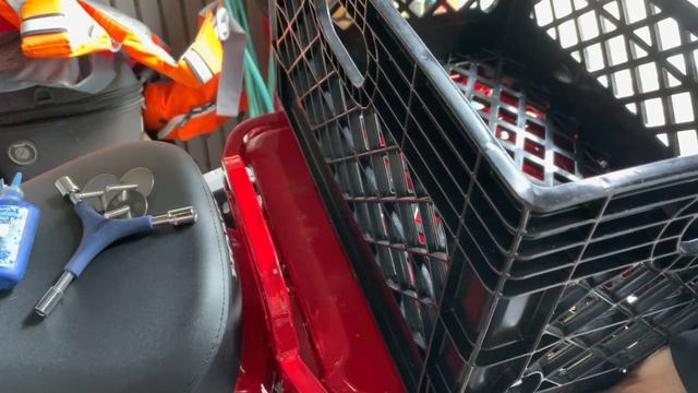 Trail CT125 milk crate install смотреть онлайн