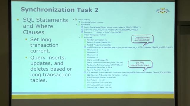 FME UC 2014 - Synchronizing AutoCAD Map 3D Enterprise and ESRI ArcSDE смотреть онлайн