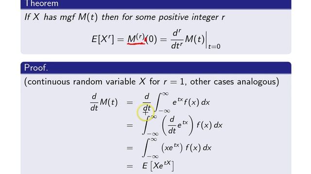 Using moment generating functions to generate moments смотреть онлайн