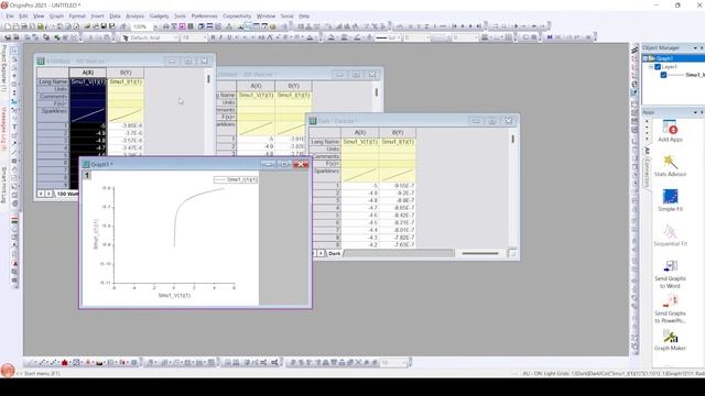 How to Plot Photosensing Data in OriginLab смотреть онлайн