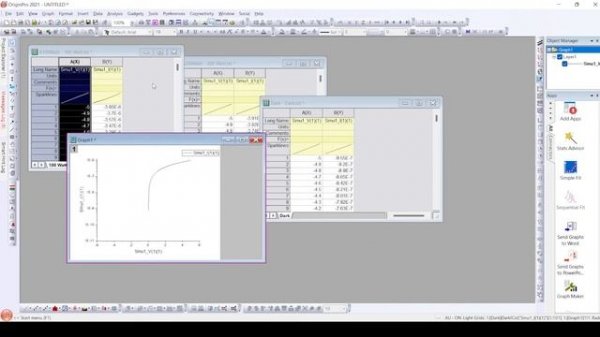 How to Plot Photosensing Data in OriginLab