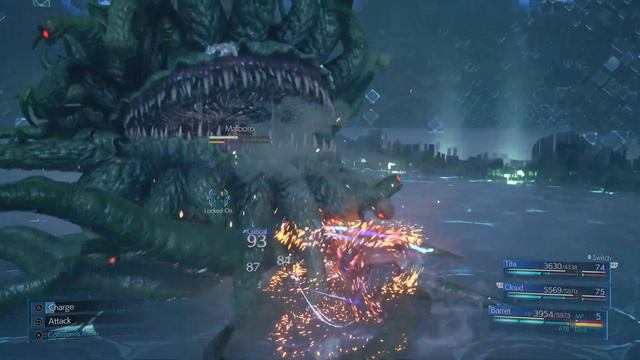 FINAL FANTASY 7 REMAKE - Barret WRECKS Malboro Hard Mode смотреть онлайн