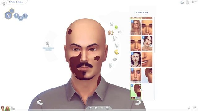 The Sims 4 - Pack MakeUp E Skins ♡