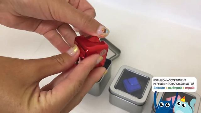 Кубик анти стресс Cube - гаджет для снятия стресса R005 металл смотреть онлайн
