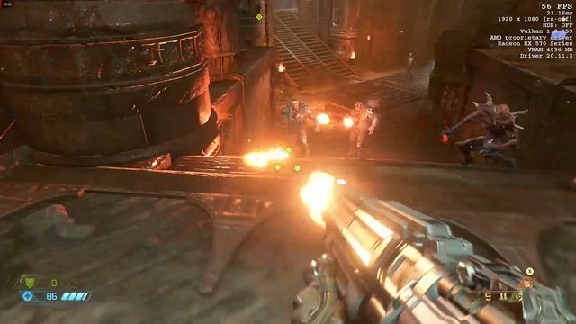 Doom Eternal Gameplay on i3 3220 and RX 570 4gb (Ultra Setting) смотреть онлайн