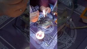 Снимаем порчу на глаза,пелену,пыльную накидку.