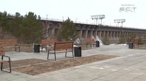 Благоустройство смотровой площадки Братской ГЭС проверила комиссия