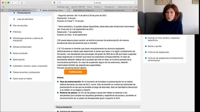 4 Курс "Как самостоятельно поступить в испанский университет", Магистратура смотреть онлайн