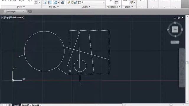 C00505 Trim and Extend AutoCAD 2014 Tutorial смотреть онлайн