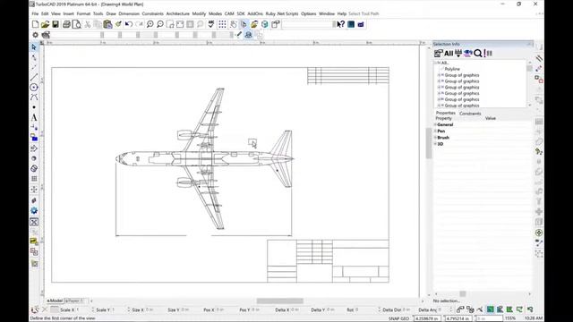 TurboCAD 2019 Tutorial: PDF Underlay смотреть онлайн