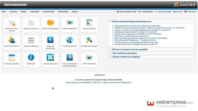 Actualizar Joomla 2.5 a la útlima versión estable manual o automáticamente смотреть онлайн