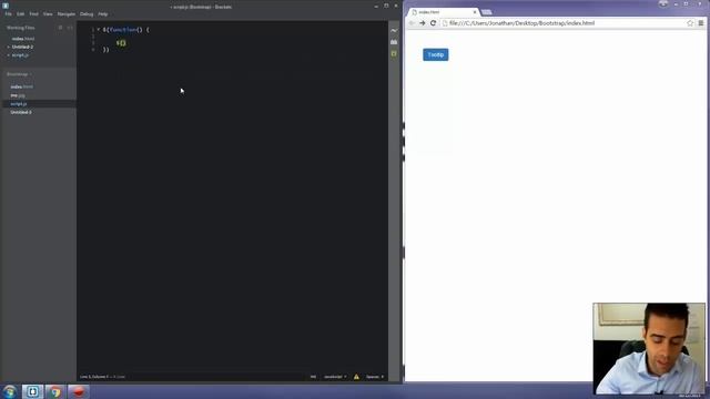 Tuto bootstrap 3 - infobulle #8 смотреть онлайн