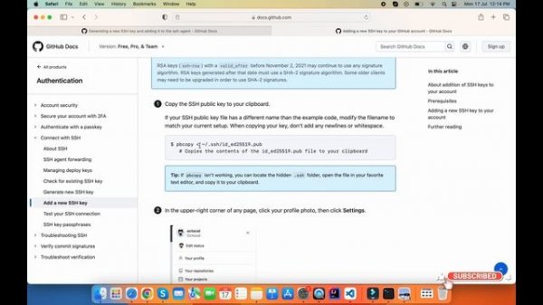 How to Generate SSH Key On Mac and Configure it with GitHub and Bitbucket
