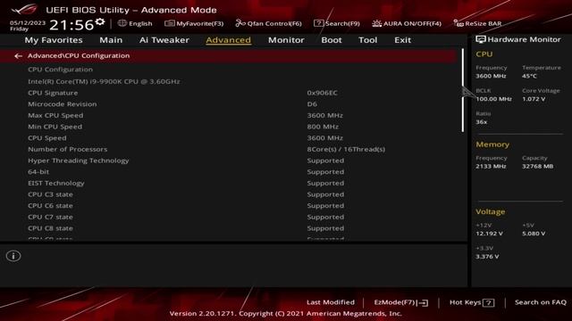 How to Enable Intel CPU Virtualization in Asus UEFI BIOS | Asus ROG STRIX B360-I смотреть онлайн