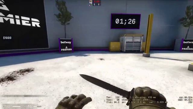 Прикольная карта для игры с другом в КС ГО