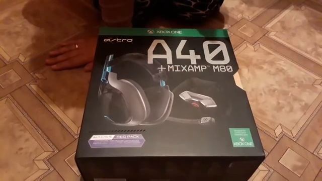Стереогарнитура Astro A40 + Mixamp M80. Распаковка. Спасибо за подарок? смотреть онлайн