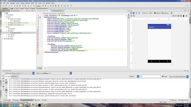 Android Beginner Tutorial #13 - ScrollViews [Scrolling Layouts] смотреть онлайн