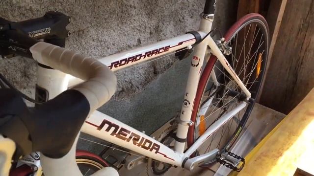 Bicycle SS. It looks like? Merida road race - white race bike смотреть онлайн