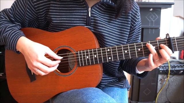 Bob Dylan / Adele - Make You Feel My Love (Fingerstyle guitar cover by Emma) смотреть онлайн