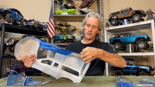 Hydro Dip Reveal Pro-Line Ford F-150 Raptor Body for the Back the Blue Project смотреть онлайн
