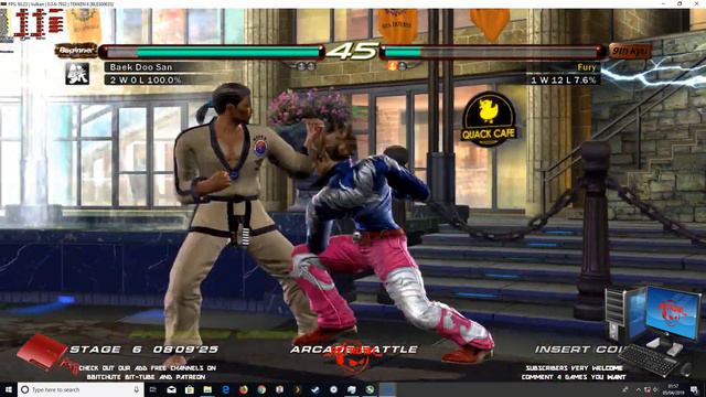 Tekken 6 4K RPCS3 PS3 Vulkan test F7 i5 3570k gtx 1050 ti смотреть онлайн