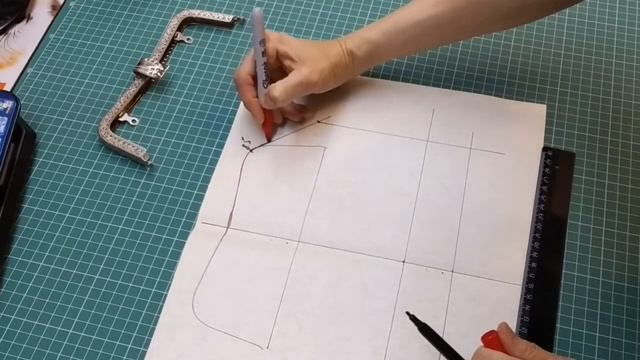 Самая простая выкройка для фермуара. смотреть онлайн