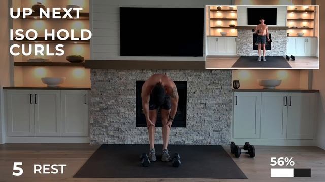 30 Minute Abs & Arms Workout with Dumbbells смотреть онлайн