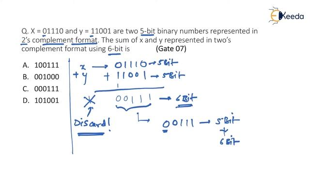 GATE Numerical Problems On Number System In Digital Circuits Logic - II смотреть онлайн