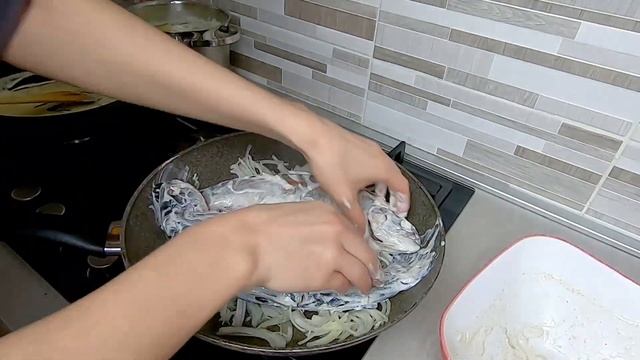 Готовим рыбу Форель в сметанно чесночном соусе . Кулинарим с Кристиной смотреть онлайн