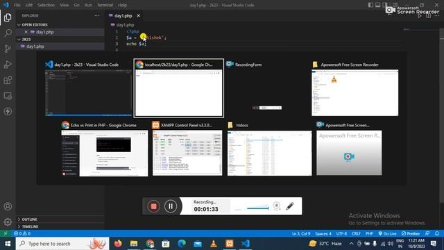 ECHO && PRINT In PHP смотреть онлайн