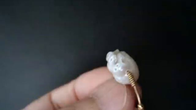 "Vanitas" Pearl Skull / Heart Ring смотреть онлайн