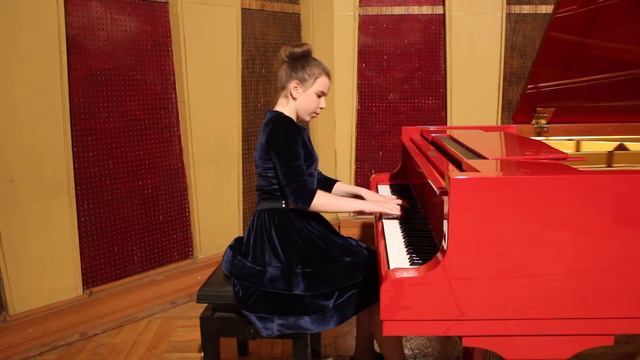 И.С.Бах. ХТК 1т. Прелюдия и фуга D-dur, Екатерина Митина, 11 лет смотреть онлайн